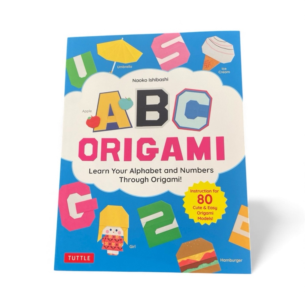 ABC Origami Book by Naoko Ishibashi Learn Alphabet & Numbers‎ Craft Guide STEM